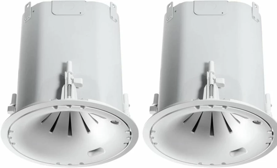 JBL Control 47LP White Low Profile Loudspeaker - Professional Pair (2-Pack) for High-Quality Audio