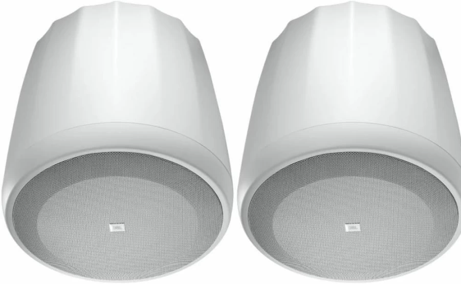 JBL C67P/T-Wh Professional Pair of White Extended Range Full-Range Pendant Speakers