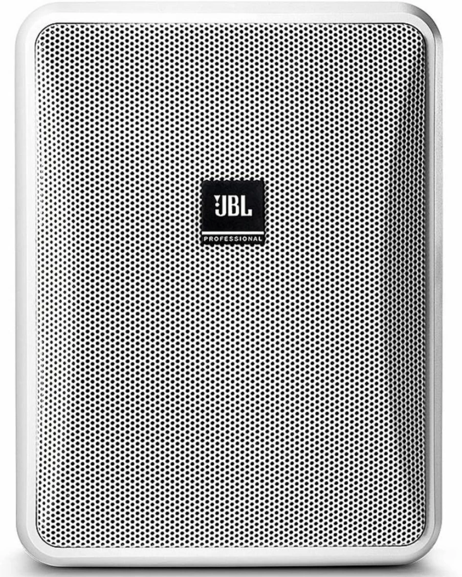JBL Control 23-1 Black Ultra-Compact 8-Ohm Indoor Outdoor Speaker Pair for Background Foreground Audio