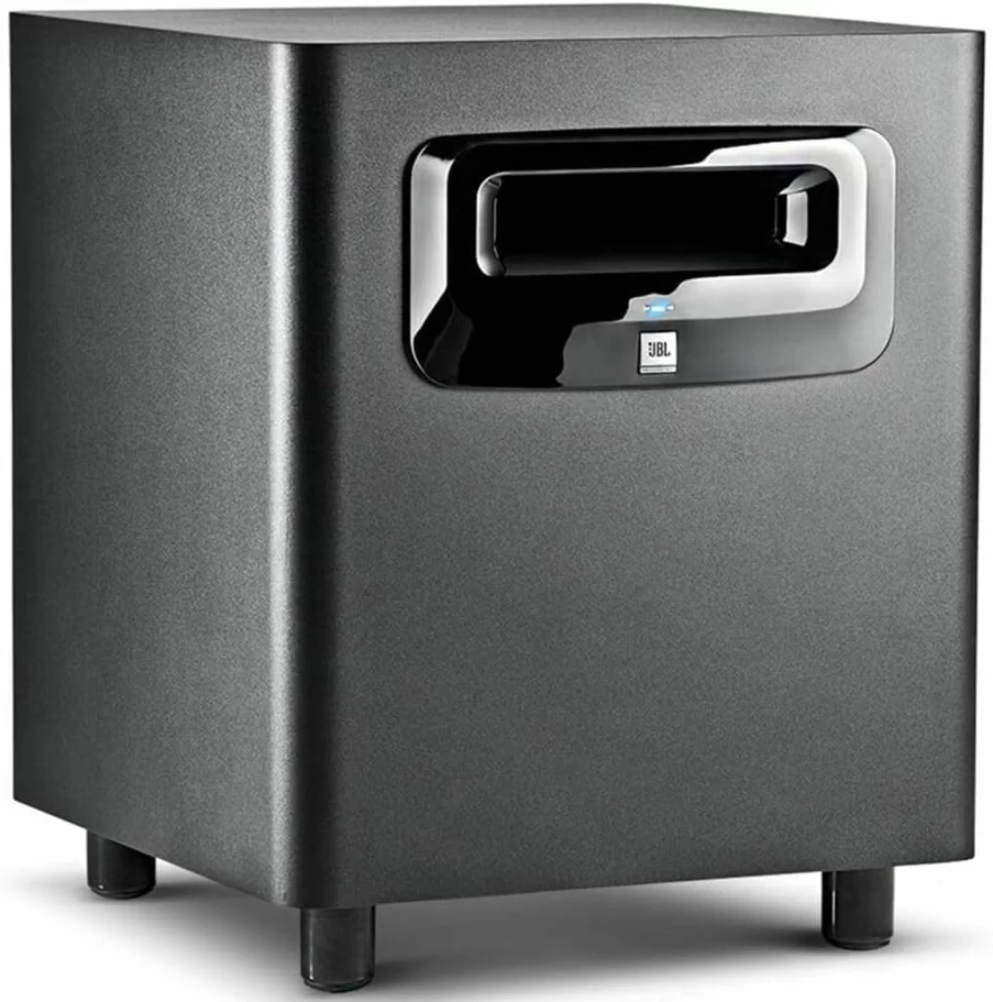JBL 308P MkII 8-Inch Powered Studio Monitor Speaker for Music Production, Hi-Fi Audio, and Desktop Computer (Single, Black)