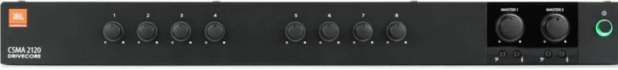JBL CSMA240 40-Watt 2-Channel Powered Mixer Amplifier for Professional Audio