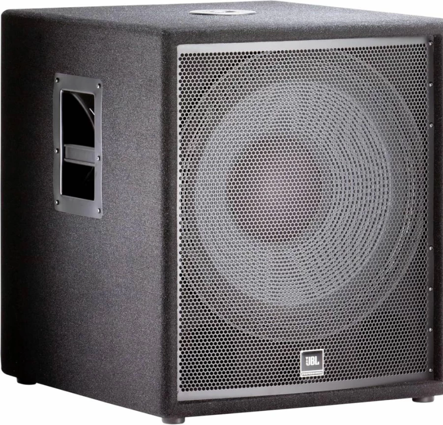 JBL JRX218S 18-Inch Portable Powered Stage Subwoofer - Professional PA Sound System, Black