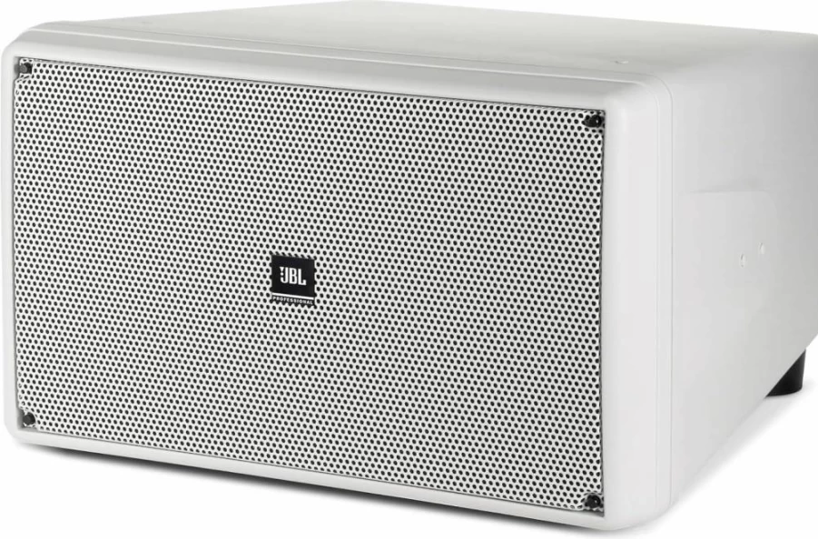 JBL Control SB221 10-Inch Dual Compact Professional Subwoofer in White