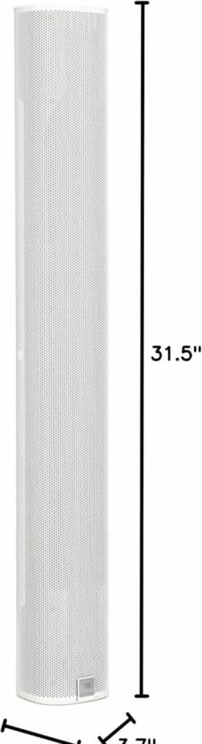 JBL COL800WH 32-Inch Slim Column Speaker, 800W Professional Audio, White - High-Powered Portable PA System for Live Events & Installations