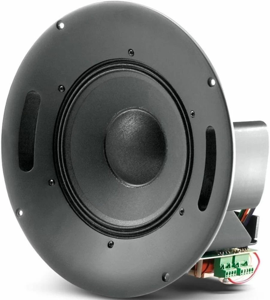 JBL Control 328CT 8-Inch Coaxial Ceiling Speaker with HF Compression Driver and Transformer Taps, White