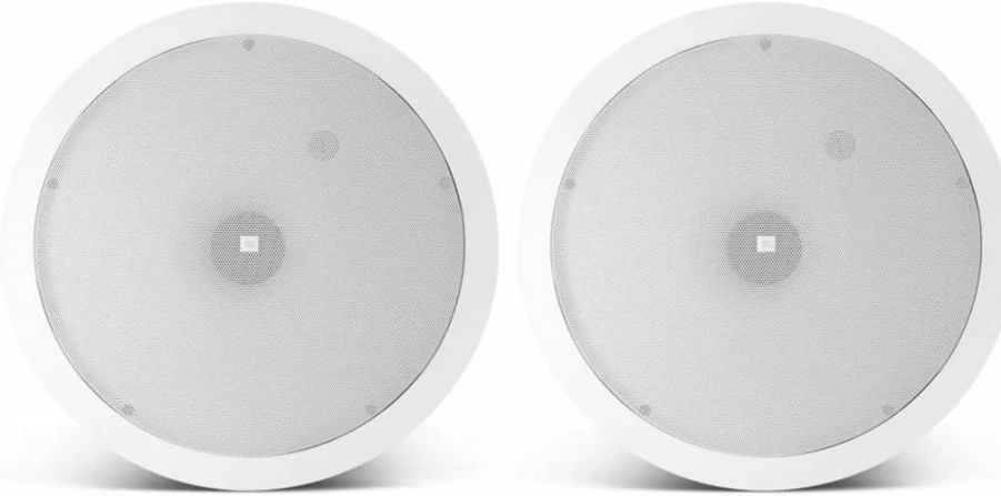 JBL Control 19CS 8-Inch White Ceiling Subwoofer Pair - Professional In-Ceiling Subwoofers