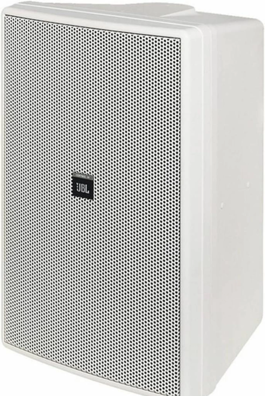 JBL Control 31-WH 10-Inch 2-Way Indoor/Outdoor Speaker - High-Output White Professional Audio Monitor