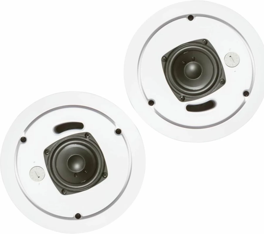 JBL Professional Control Compact 3-Inch White Ceiling Loudspeaker Pair (12C/T)