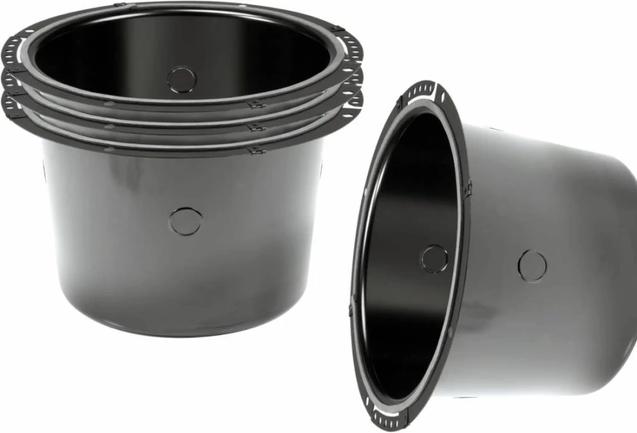 JBL MTC-81BB8 11.25-Inch In-Ceiling Speaker Back Can, Professional Pre-Install Mounting Ring, 4-Pack