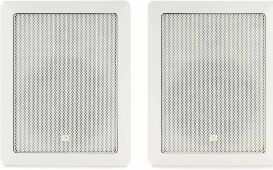 JBL Control 128W Premium White In-Wall Loudspeaker Pair - Professional Audio Solution