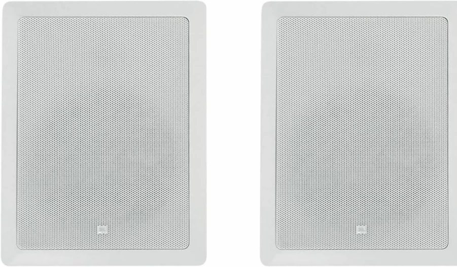JBL Control 128W Premium White In-Wall Loudspeaker Pair - Professional Audio Solution