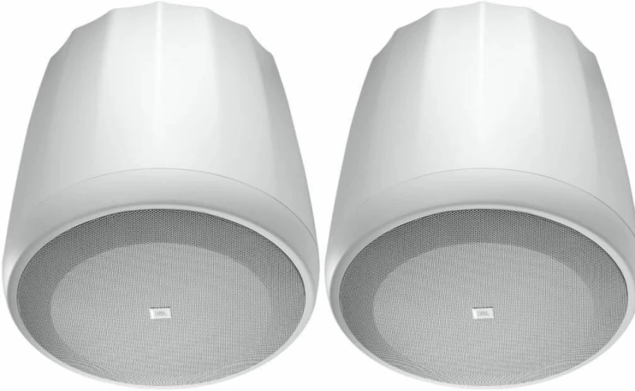 JBL C62P Ultra-Compact Satellite Pendant Speaker Pair - Professional Mid-High Hanging Speakers, Black