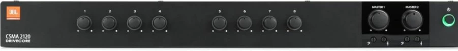 JBL CSMA2120 120W 2-Channel Powered Mixer Amplifier for Professional Audio