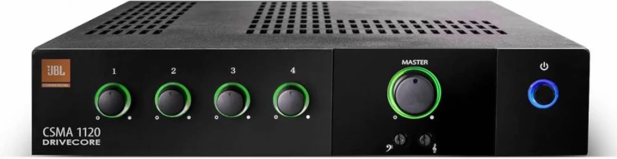 JBL CSMA2120 120W 2-Channel Powered Mixer Amplifier for Professional Audio