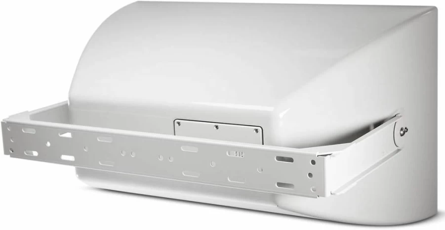 JBL AW595 15-Inch High Power 2-Way All-Weather Outdoor Loudspeaker with Rotatable Horn - White