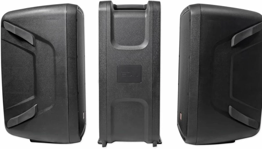 JBL EON208P Portable PA System with 8-Channel Mixer, Bluetooth, AKG Microphone - 2-Way Dual Speaker (Black)