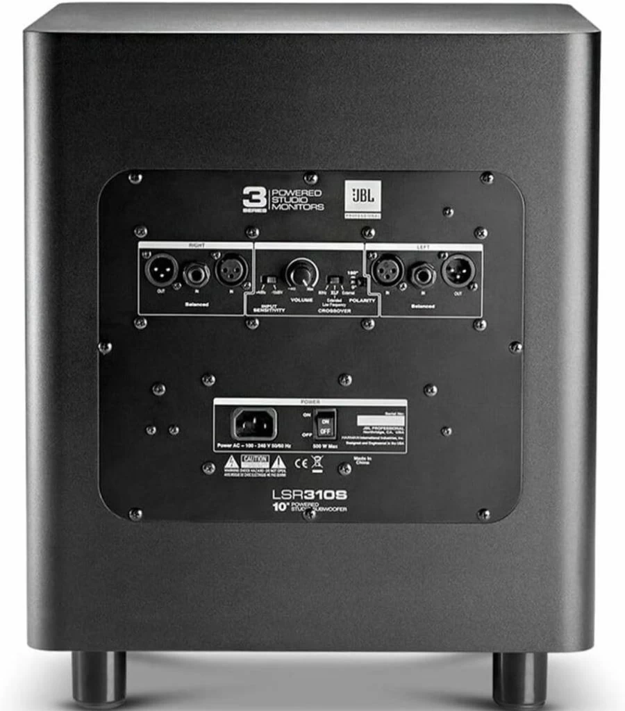 JBL 305P MKII 5-Inch Powered Studio Monitor Speaker for Music Production, Hi-Fi Audio, and Desktop Computer (Single, Black)